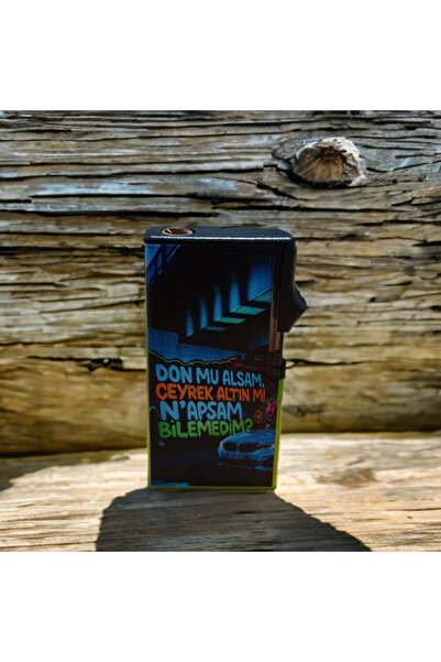 DURUSOY SHOP CENTER Komik Yazılı Çubuk Şeklinde Yanan Çakmak Adet ve Set Şekl...