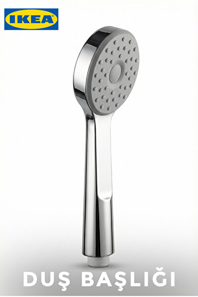 IKEA VALLAMOSSE Duş Başlığı - El Duşu, Krom Kaplama