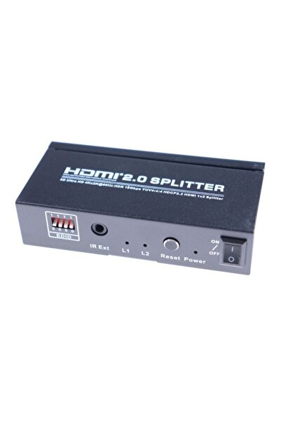 e-SWC e-SWC® Professional HDMI Splitter, 2 outputs, 4K x 2K, 3D, UXGA, Black