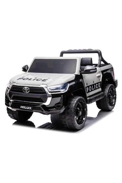 Leno Kids Electric Toyota Hilux Police Car – Luxury Design, 4x4 Drive, 12V 10...