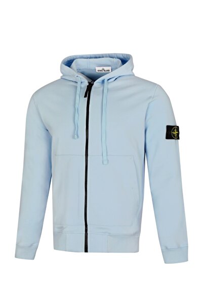 STONE ISLAND 6100067 FIRÇALANMIŞ ORGANİK PAMUK POLAR