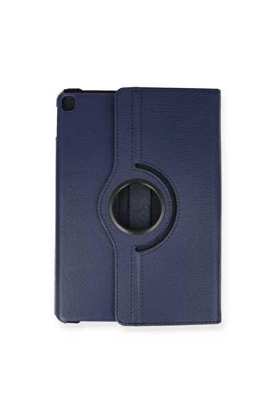 eco port حافظة جلدية متوافقة مع جهاز iPad Pro 13 (2024) 360 درجة - أزرق داكن