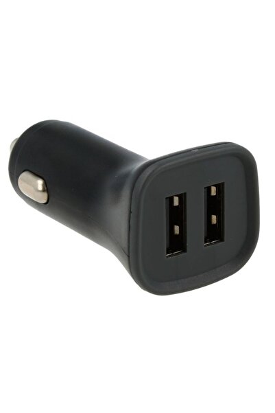 e-SWC Incarcator auto e-SWC®, 2 x USB, 24 W, 4.8 A, Negru