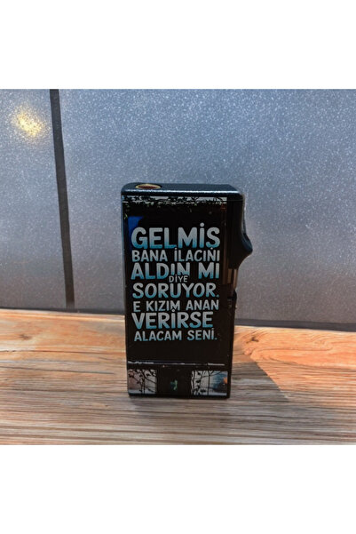 DURUSOY SHOP CENTER Komik Yazılı Çubuk Şeklinde Yanan Çakmak Adet ve Set Şekl...