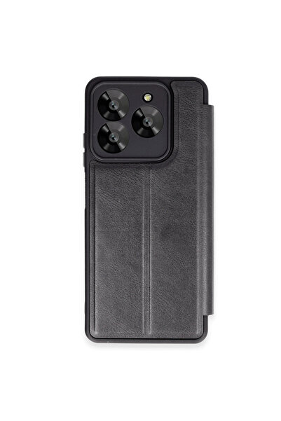 eco port غطاء حماية مزدوج لهاتف جنرال موبايل إيرا 50 - أسود