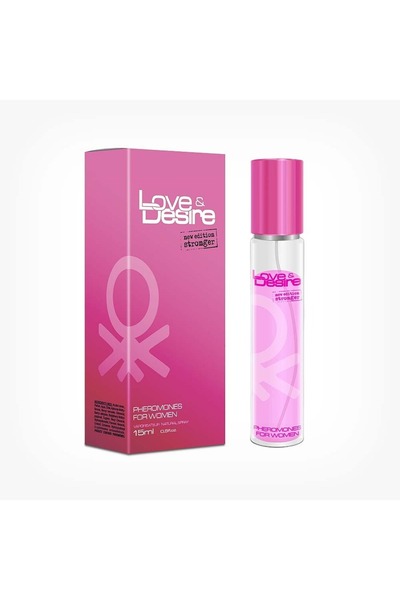 SOLLUXE Parfum cu feromoni Love & Desire pentru femei, 15 ml