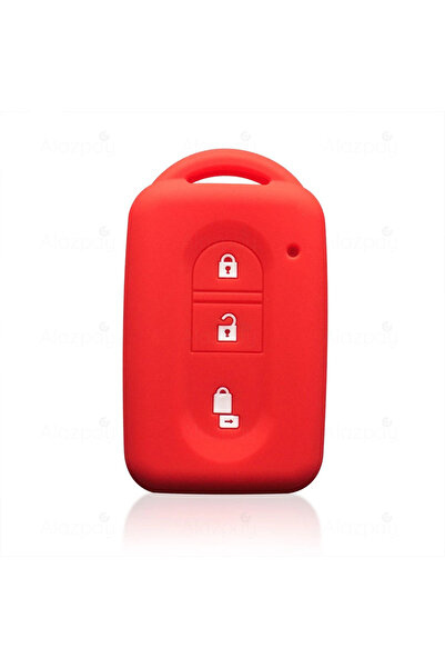 Alazpay غطاء مفتاح سيليكون لسيارات نيسان جوك، قاشقاي، إكس-تريل، ميكرا، نافارا...