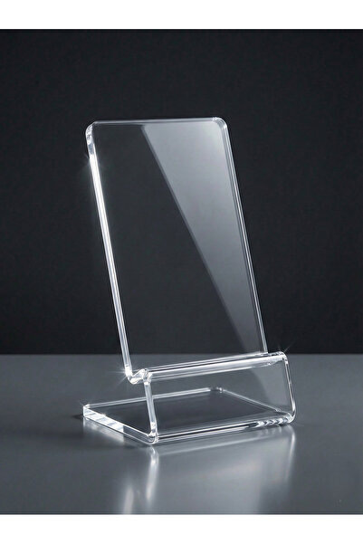 OSG Transparent Mica Phone Stand Premium Quality Flexible Non-Yellowing Luxur...