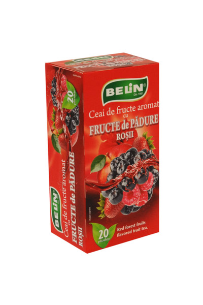 BELİN Red Berry Fruit Tea, 20 Bags