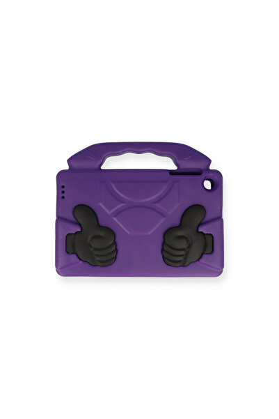 eco port حافظة لينوفو تاب M10 Tb328fu مثل السيليكون مع حامل - بنفسجي