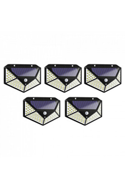 Light Set de 5 lămpi solare 100 LED-uri