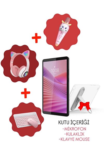 LENOVO Tab One 1.8Ghz 4Gb 128Gb 8.7inch- Android Tablet+Kılıf+Klavye+kulaklık...