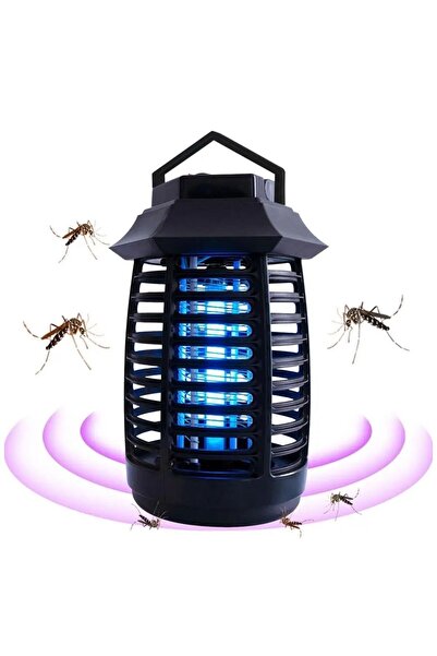 Greathings جهاز LED Fly Trap مع مقبض وتعليق 2W Fly Killer UV جهاز الضوء الأرج...