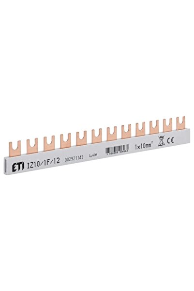 Eti Monopolar Busbar 12M 10mm² 63A