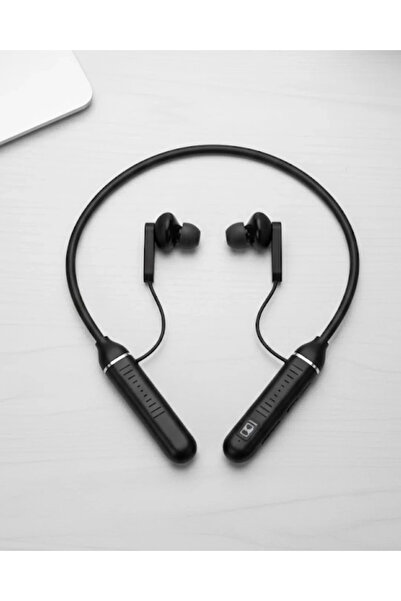 Twin Store سماعة بلوتوث لاسلكية من نوع الرقبة مناسبة للاستخدام الرياضي واليومي