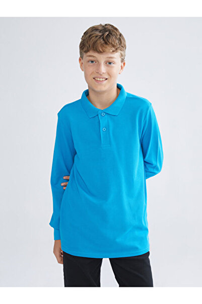 LC Waikiki Sparkling Choices by Shining Store Devrik Roba Collar Boy's T-Shirt
