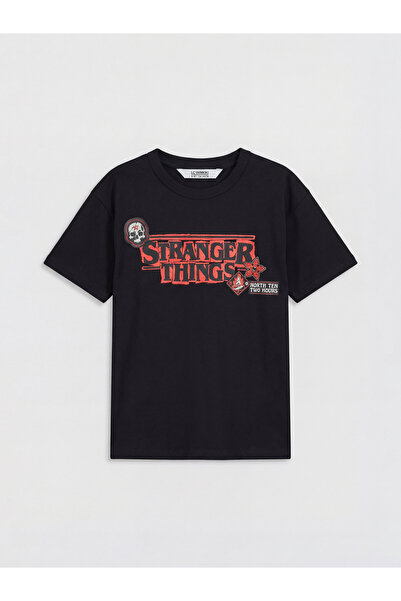 LC Waikiki Μπλουζάκι για αγόρια Özmarka New Season Stranger Things με τύπωμα