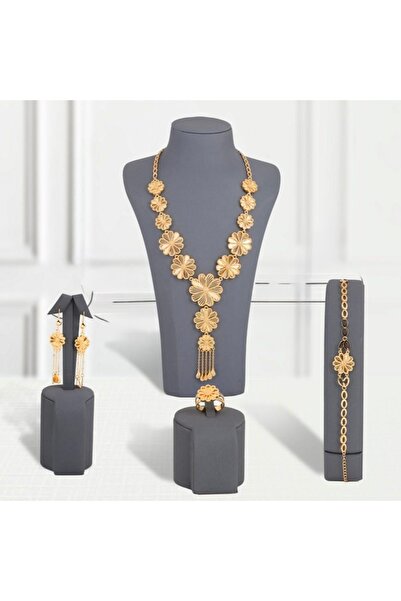 Un Al-Ahqawan Garden Set, Gold Alternative