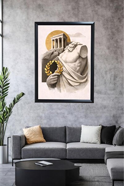 LUXRN Neoclassical Antique Sculpture Themed Wall Painting Modern Antique Art ...