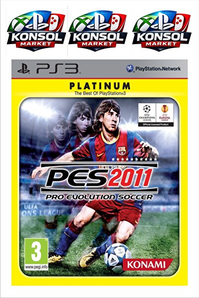 Konsol Market PES 2011 - Platinum Edition - Playstation 3 Oyunu (Açılmış)