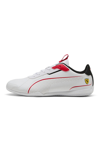 Puma Pantofi sport pentru bărbați Ferrari Neo Cat 3.0, albi 30908205