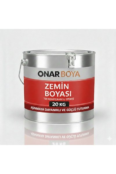ONAR BOYA ZEMİN BOYASI TEK KOMPENANTLI EPOKSİ