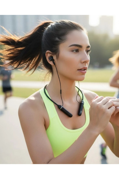 Twin Store سماعات أذن لاسلكية مع حزام للرقبة توفر تجربة موسيقية بلا انقطاع