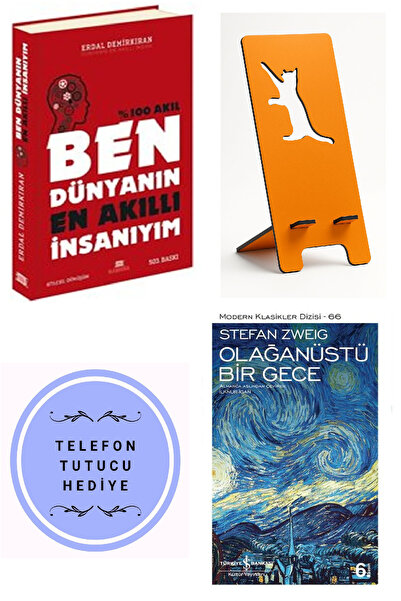 TÜRKİYE İŞ BANKASI KÜLTÜR YAYINLARI Ben Dünyanın En Akıllı İnsanıyım + Erdal ...