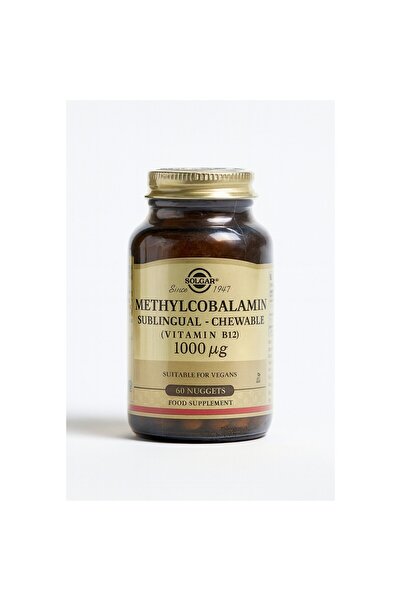 Solgar ميثيل كوبالامين قابل للمضغ 1000 وحدة دولية 30 قرص