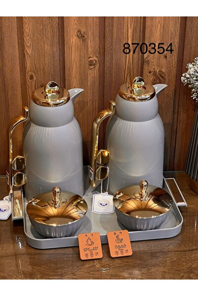 Louvre Louvre thermos set with tray and two trays