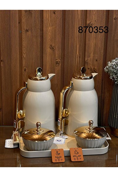 Louvre Louvre thermos set with tray and two trays