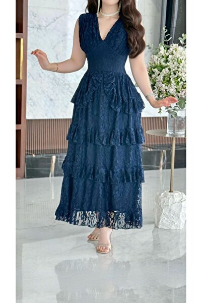 fashion luxuries est Layered lace dress