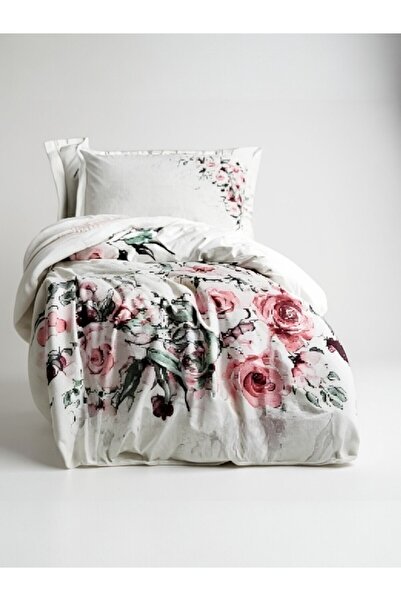 Özdilek Ranforce Marcorose Double Duvet Cover Set – 100% Cotton, Breathable