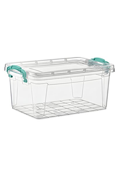 Ovio Ev&Yaşam 14 Lt Plastic Storage Box with Lockable Lid, Large Size Picnic ...
