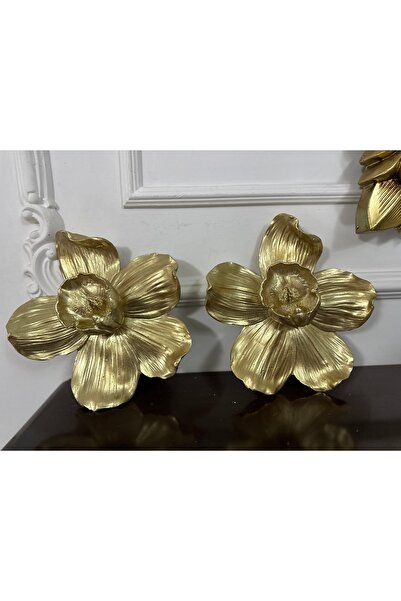 busraconcept Floare de perete orhidee 21 cm 2 bucăți