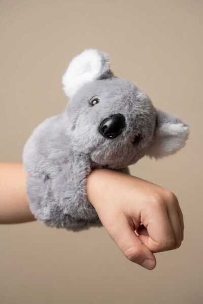 Fidan oyuncak سوار لطيف من القطيفة يمكن تثبيته على الذراع، سوار من القطيفة لل...