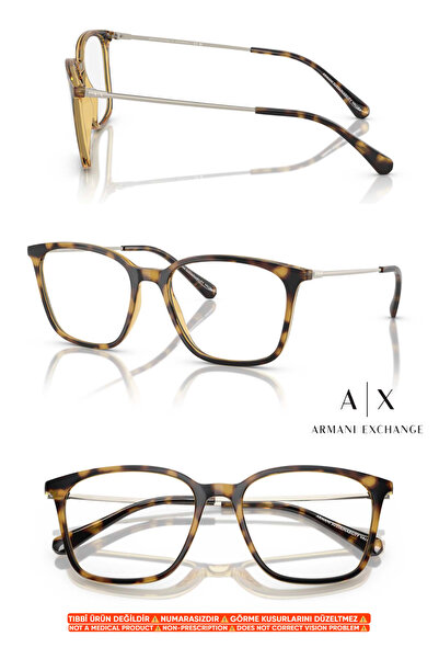 Armani Exchange AX3120 8213 53-17 140 + Premium Blue Light Protection (Drive ...