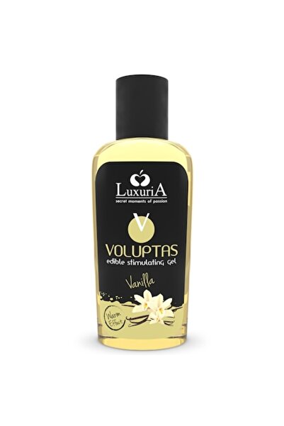 LUXURİA Gel de masaj cu efect de încălzire 100 ml Aromă de vanilie - INTIMATE...