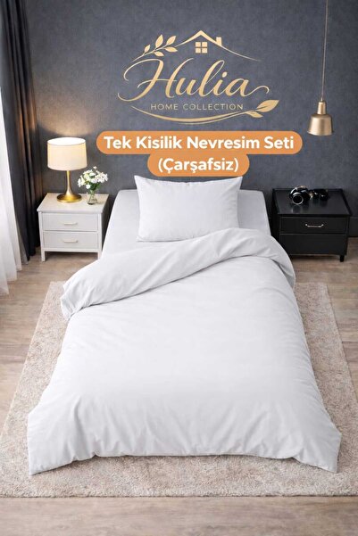 Altıntaş soft Σετ Παπλωματοθήκης Μονό Βαμβάκι τεμάχια Απαλής υφής ( Θήκη παπλ...