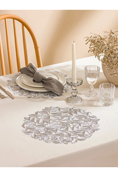 LC Waikiki LCW HOME Sarı Yaprak Figürlü Supla Seti 2'li 40 Cm