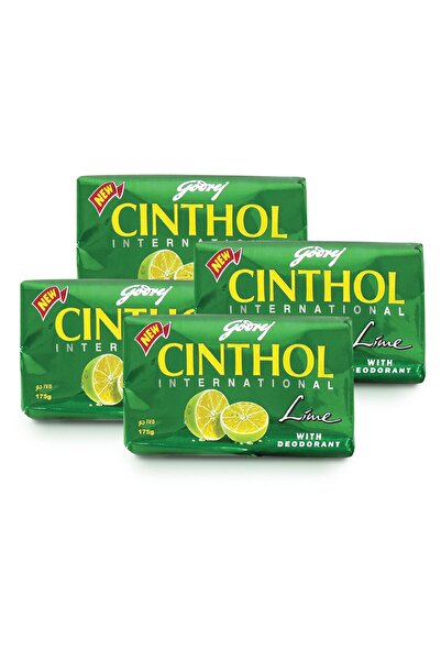 Cinthol LIME SOAP 4x175gm
