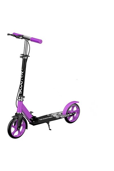ABAS Children's scooter with purple fan