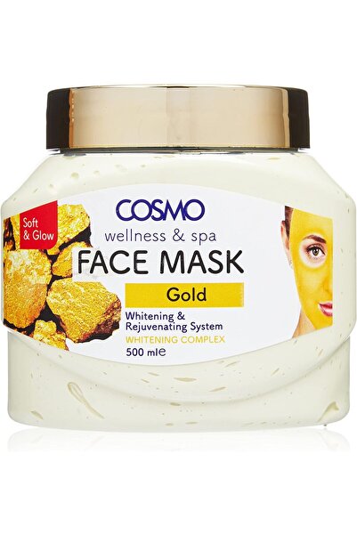 Cosmo Pure Gold Leaf Infused Anti-Aging Luxury Facial Peel Mask (500ml)