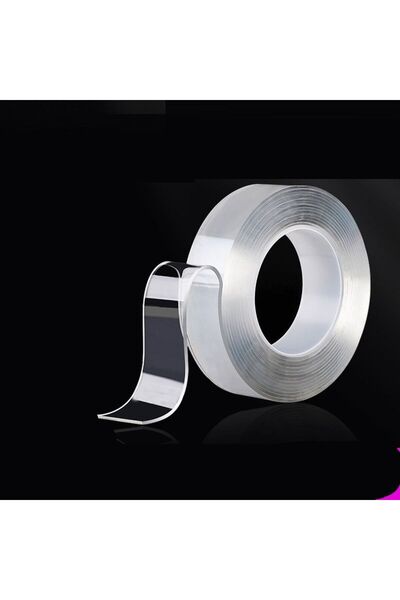 Generic شريط نانو ماجيك - غراء أكريليك شفاف مزدوج الجوانب شديد التحمل