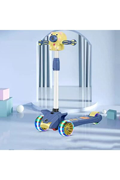 ABAS Children's scooter with purple balloons