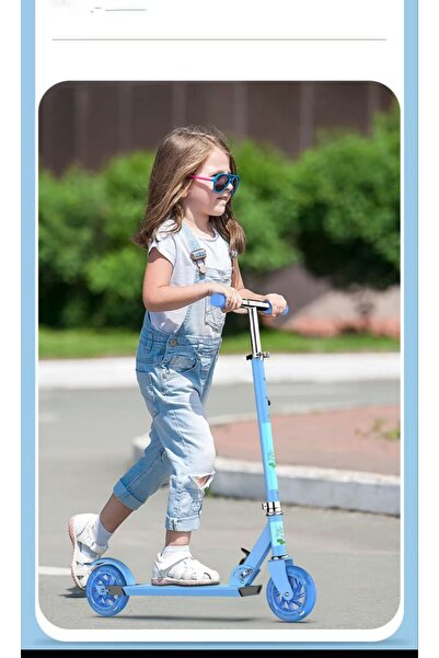 ABAS Small blue children's scooter