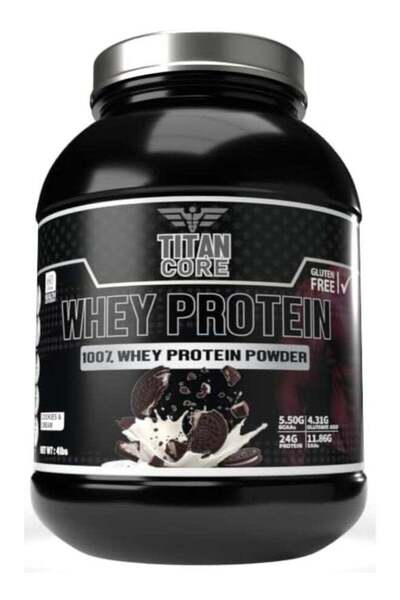 titan core 100% Whey Protein – Premium Whey Isolate & Concentrate Blend for L...