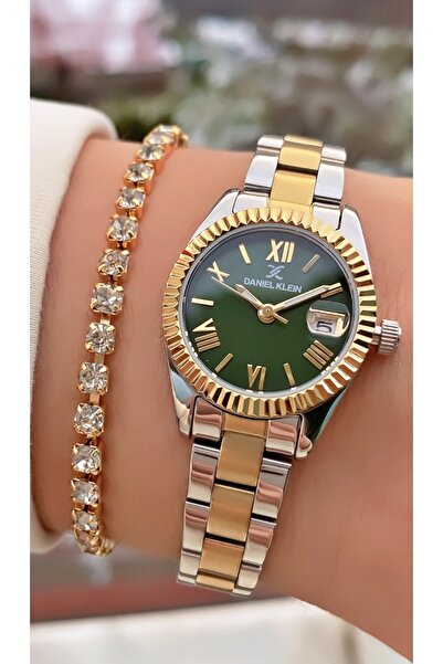 Daniel Klein Brand Original Yellow Silver Color 2 Year Warranty Women's Wrist...