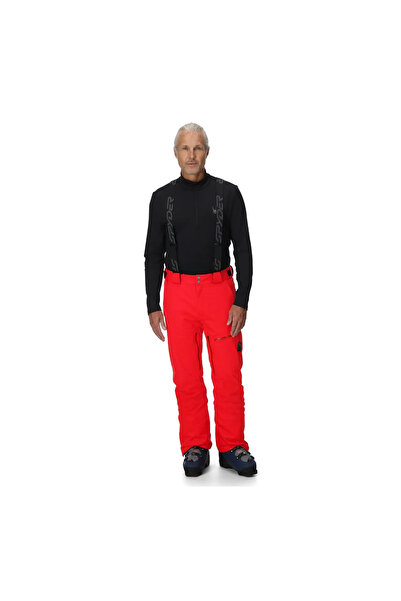 Spyder Мъжки ски панталони Dare Lengths, червени