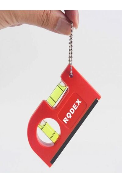 FALEYSA Rodex Cep Tipi Mini Su Terazisi Kırmızı Mıknatıslı Pratik El Terazisi